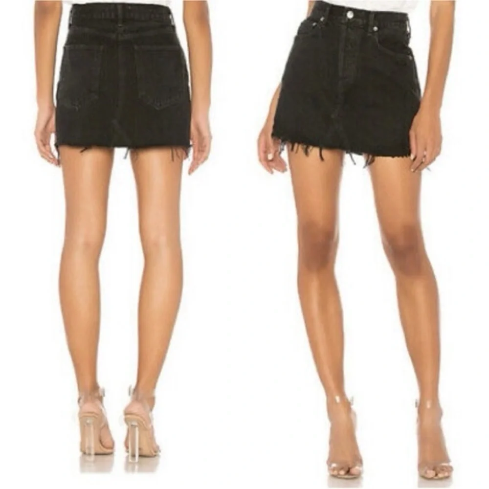 Agolde jean skirt